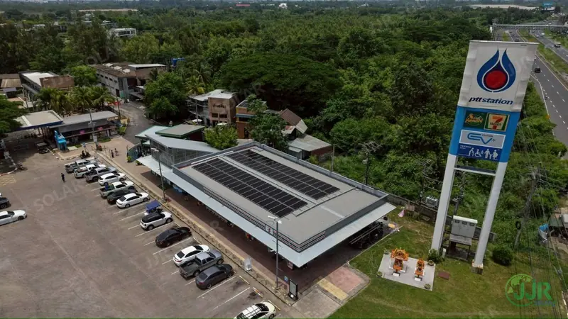 ระบบโซล่าเซลล์ 7-Eleven ปตท. ทัพไทย (หจก.นิฐ์วริทธิ์)