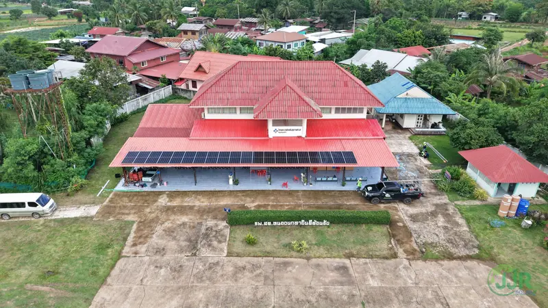 ระบบโซล่าเซลล์ รพ.สต.หนองนกทา